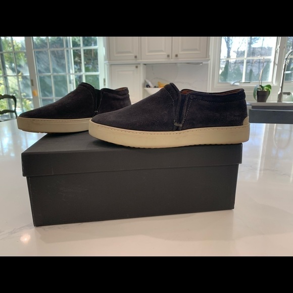 RAG & BONE Kent Slip-on sneaker charcoal grey suede sz 35 or 5 EUC - Picture 3 of 9
